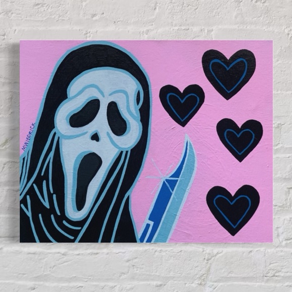 Ghostface Original Painting - Picture 1 of 1